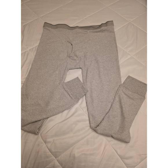 Mission Ridge Other - Mission Ridge Mens 2XL Gray Waffle Knit Thermal Long John Base Layer Pants